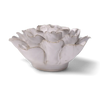 Ceramic Wall Flower: 5" Ivory Peony - Freshie & Zero Studio Shop