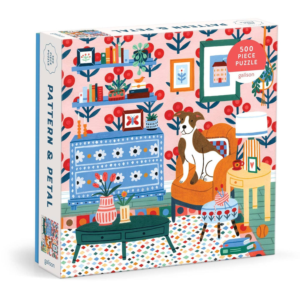Pattern & Petal Dog Puzzle - Freshie & Zero Studio Shop