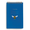 Bee on Blue Task Pad - Freshie & Zero Studio Shop