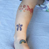 Unicorn Party Temporary Tattoos: Yellow - Freshie & Zero Studio Shop