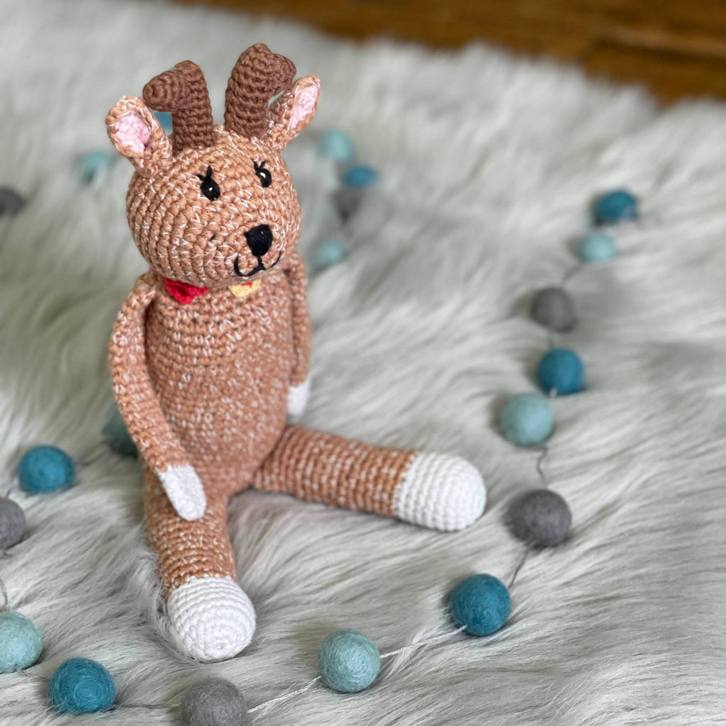 Plush Woodland Deer by Pebble - Freshie & Zero Studio Shop