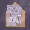 Elephant New Baby Greeting Card - Freshie & Zero Studio Shop