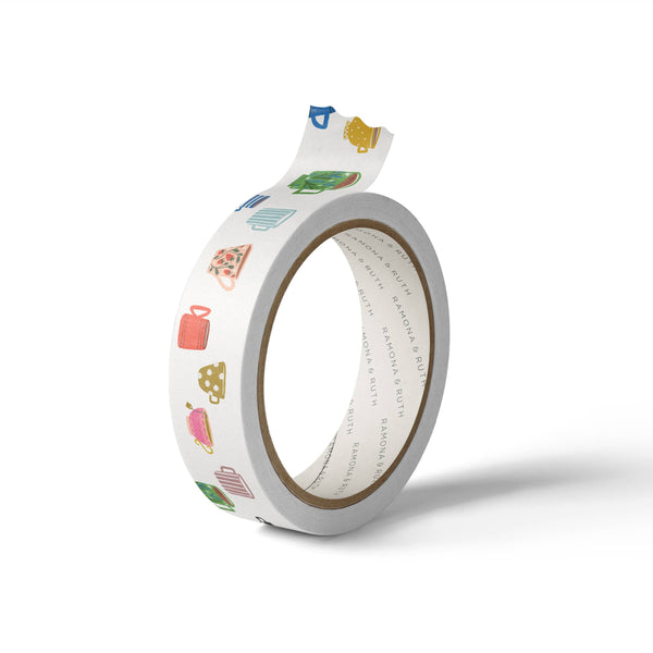 Coffee Mugs Washi Tape - Freshie & Zero Studio Shop
