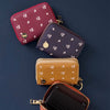 Zip Around Wallet - Pretty Posies Plum - Freshie & Zero Studio Shop