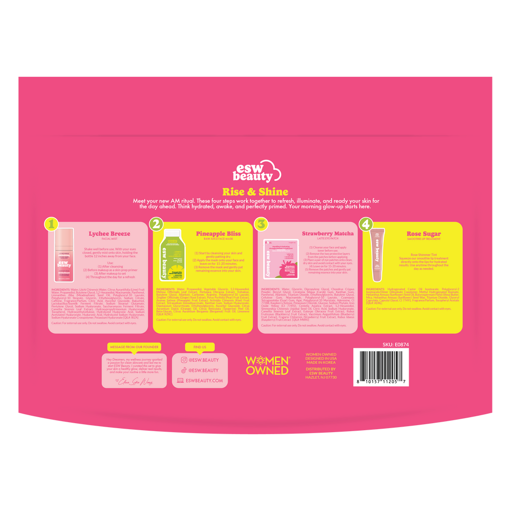 Rise & Shine AM Multi-Step Skin Kit - Freshie & Zero Studio Shop