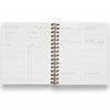 Undated Daily Overview Planner in Lavender - Freshie & Zero Studio Shop
