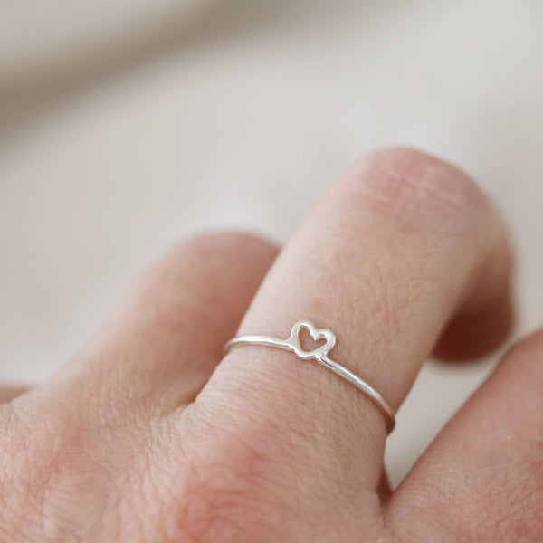 Heart Stacking Ring by Christina Kober - Freshie & Zero Studio Shop