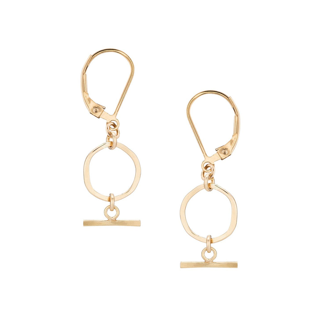 Mini Mantra Earrings - Freshie & Zero Studio Shop