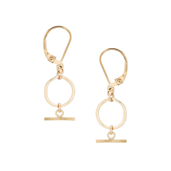 Mini Mantra Earrings - Freshie & Zero Studio Shop