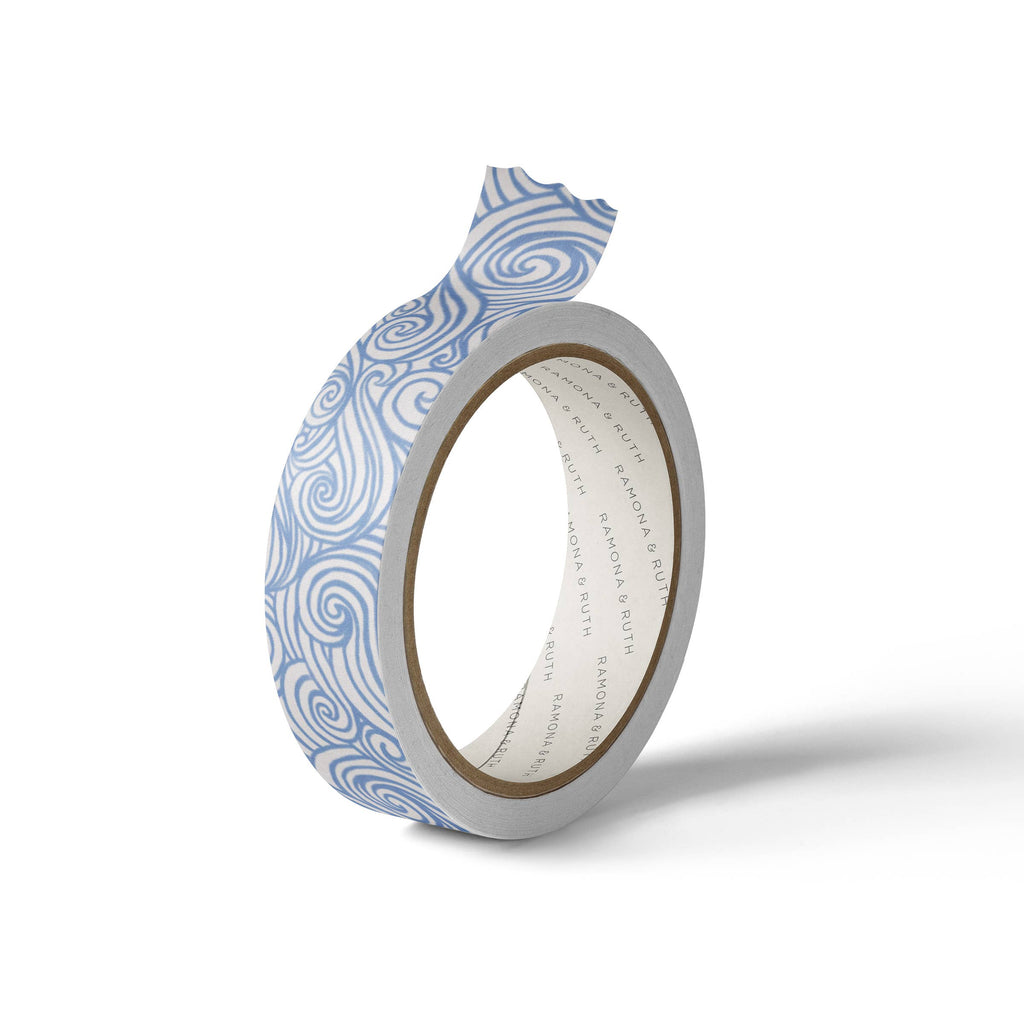 Waves Washi Tape - Freshie & Zero Studio Shop