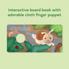 Baby Snail Finger Puppet Board Book - Freshie & Zero Studio Shop