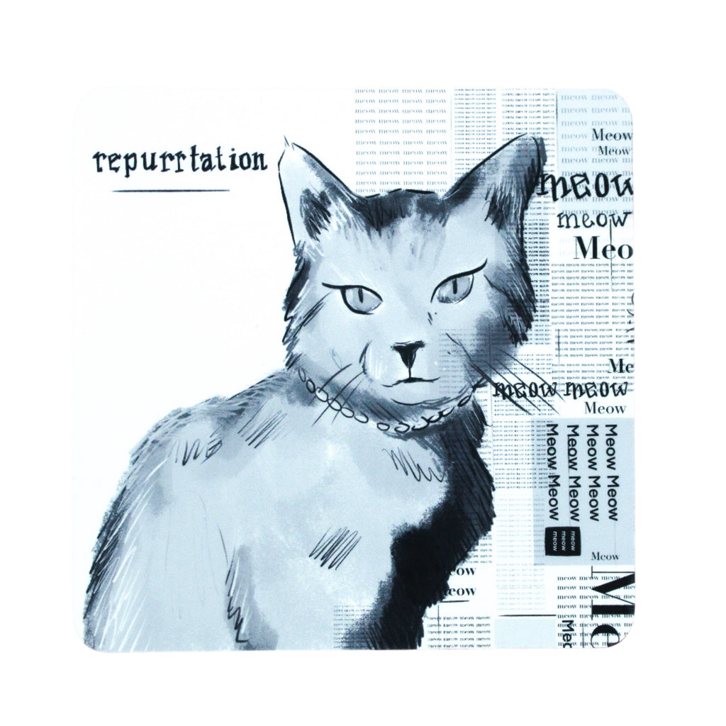 Repurrtation Swiftiecat Vinyl Sticker - Freshie & Zero Studio Shop