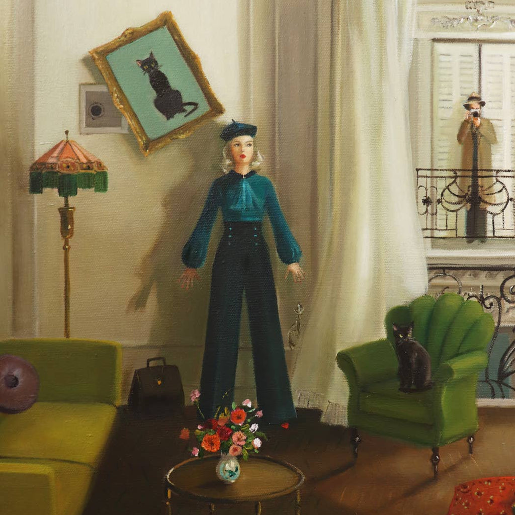 Janet Hill Art Print: Life Like A French Spy Novel - 8.5" X 11" - Freshie & Zero Studio Shop