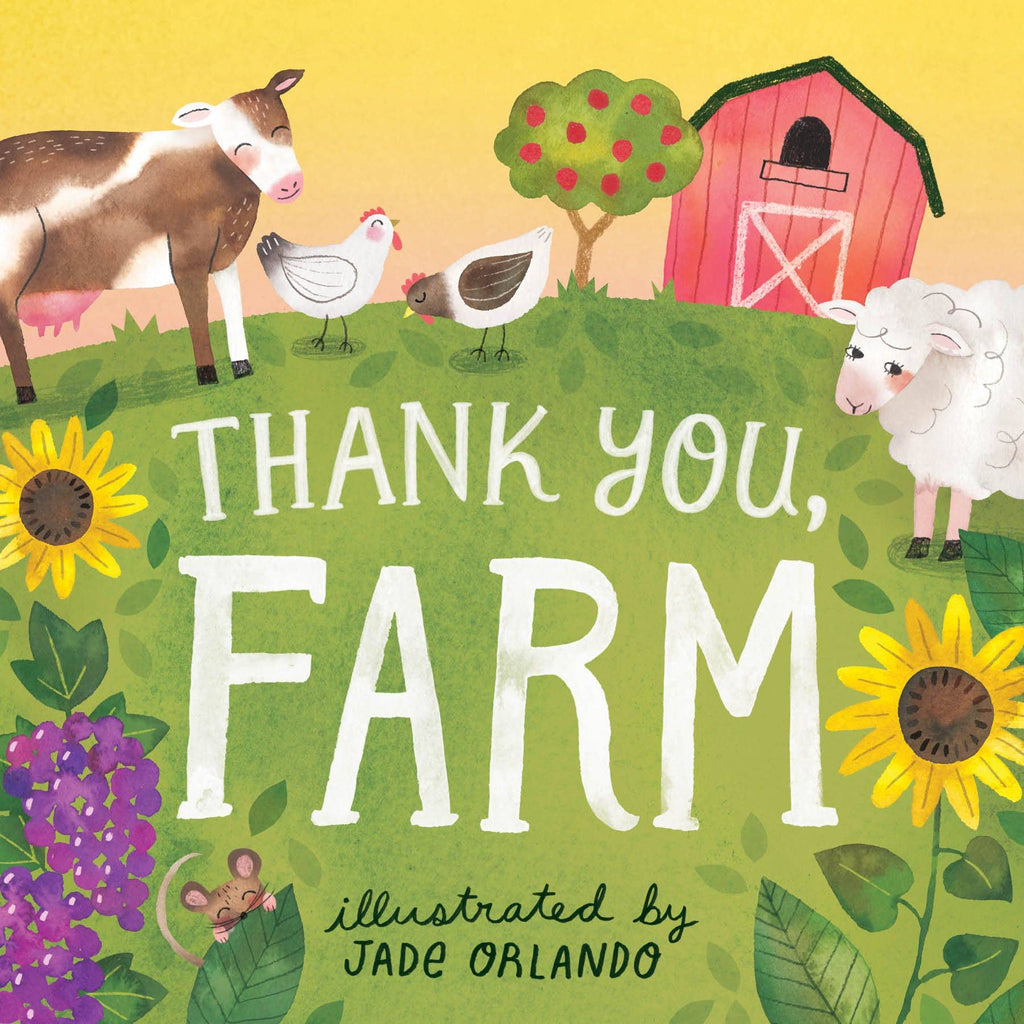 Thank You, Farm Baby Board Book - Freshie & Zero Studio Shop