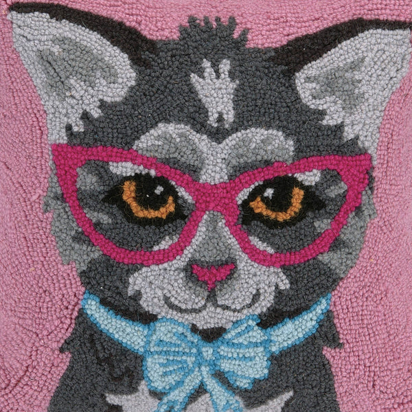 Cat Glasses Hook Pillow - Freshie & Zero Studio Shop