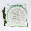 Fern and Friends Embroidery Kit by Cozyblue - Freshie & Zero Studio Shop