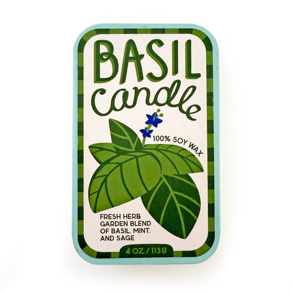 Basil Candle - Freshie & Zero Studio Shop