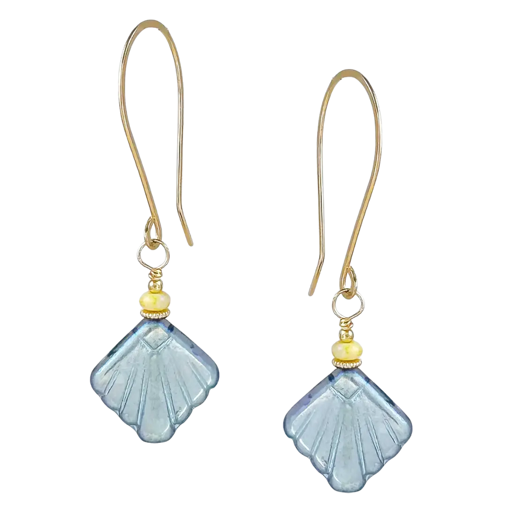 Medina Tile Earrings - purple - Freshie & Zero Studio Shop