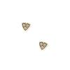 Tatum Triple Tiny Crystal Flatback Waterproof Stud Earrings - Freshie & Zero Studio Shop