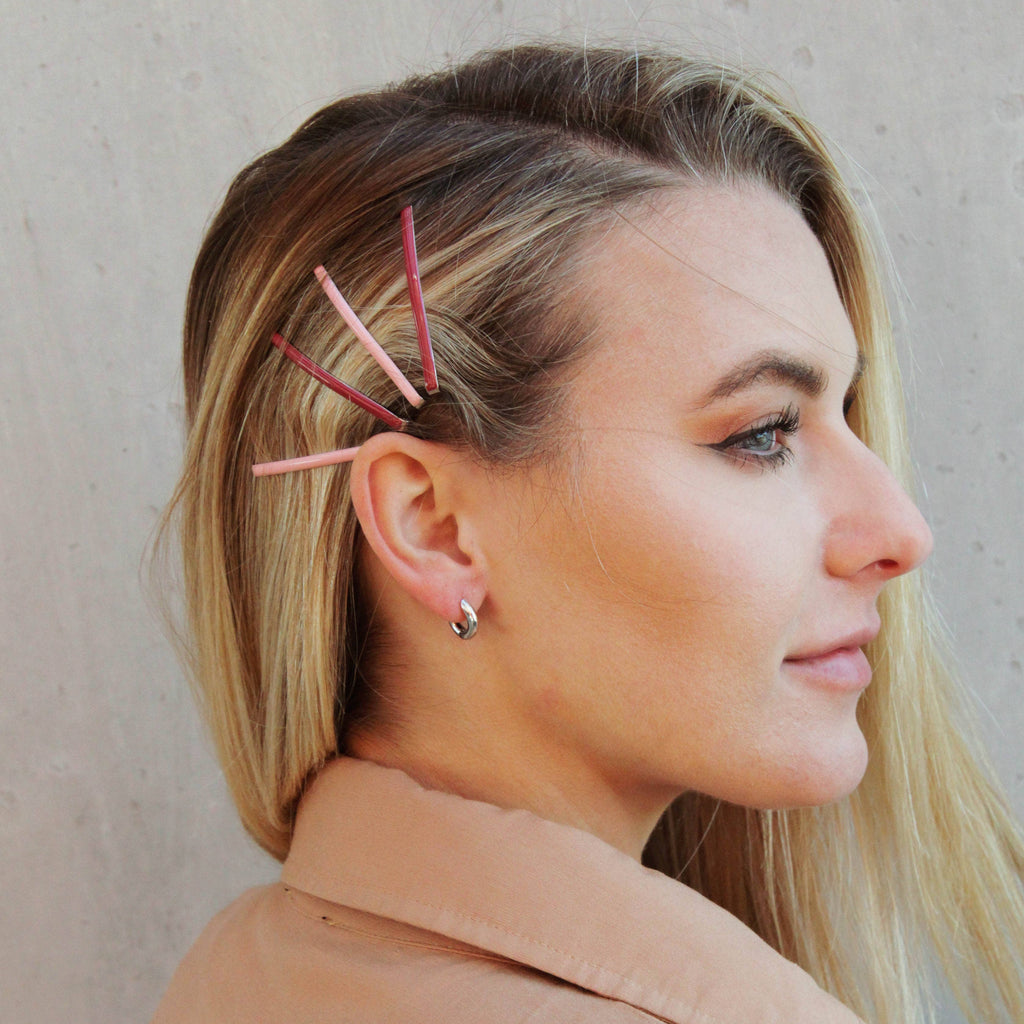 Jazz Age Contoured Hair Pins - Freshie & Zero Studio Shop