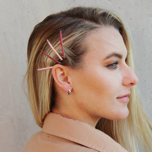 Jazz Age Contoured Hair Pins - Freshie & Zero Studio Shop