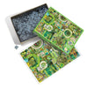 Green 1000pc puzzle - Freshie & Zero Studio Shop