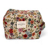 Squared Makeup Bag: Heritage Floral - Freshie & Zero Studio Shop
