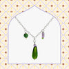 Oasis Necklace - Dill Green - Freshie & Zero Studio Shop