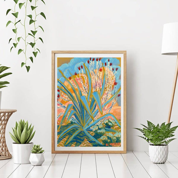 Agave Ocotillo Plant Print: 8×10 - Freshie & Zero Studio Shop
