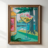 Italian Lakeside Art Print by Tara Reed - 8 x 10 - Freshie & Zero Studio Shop