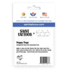 Happy Dogs Temporary Tattoos by Saint Tattoos - Freshie & Zero Studio Shop