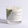 Sandalwood Fern 7oz - Just Bee Candle - Freshie & Zero Studio Shop