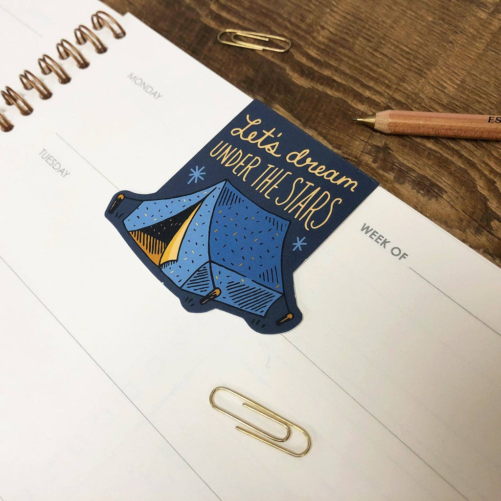 Dream Under the Stars Magnetic Bookmark - Freshie & Zero Studio Shop