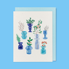 Festive Vintage Vessels Greeting Card - Freshie & Zero Studio Shop