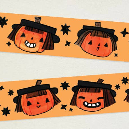 Pumpkin Washi Tape - Freshie & Zero Studio Shop