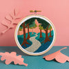 Forest Walk Mini Embroidery Kit - Freshie & Zero Studio Shop