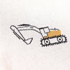 Organic Cotton Baby Blanket - Trucks - Freshie & Zero Studio Shop