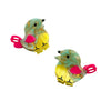 🐦 Mini Bird Cute & Whimsical Animal Acetate Hair Claw Clip: Yellow - Freshie & Zero Studio Shop