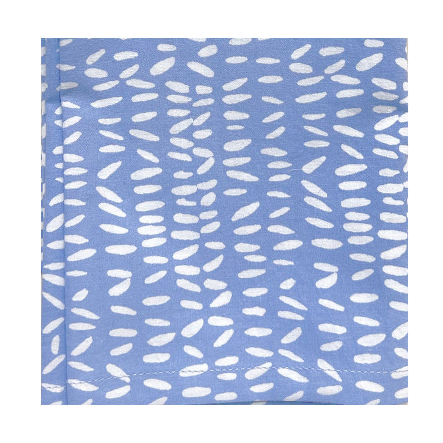 Periwinkle Stitch Cocktail Napkins - Set of 4 - Freshie & Zero Studio Shop