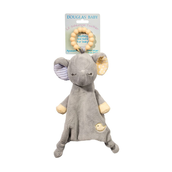 Joey Gray Elephant L'il Teether - Freshie & Zero Studio Shop