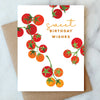 Tomato Birthday Greeting Card - Freshie & Zero Studio Shop