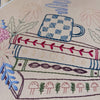 Book Stack Embroidery Kit by Cozyblue - Freshie & Zero Studio Shop