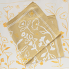 Blossoms Bandana - Screenprinted Cotton Nature-Inspired Gift - Freshie & Zero Studio Shop