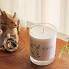 Mimosa Medium Glass Candle by Just Bee - Freshie & Zero Studio Shop