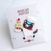 Iron-On Patch: Le Chat Chef | Kusuguru Japan - Freshie & Zero Studio Shop