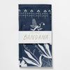 Hedgerow Bandana - Fairy, Floral, Graphic Print & Gift - Freshie & Zero Studio Shop