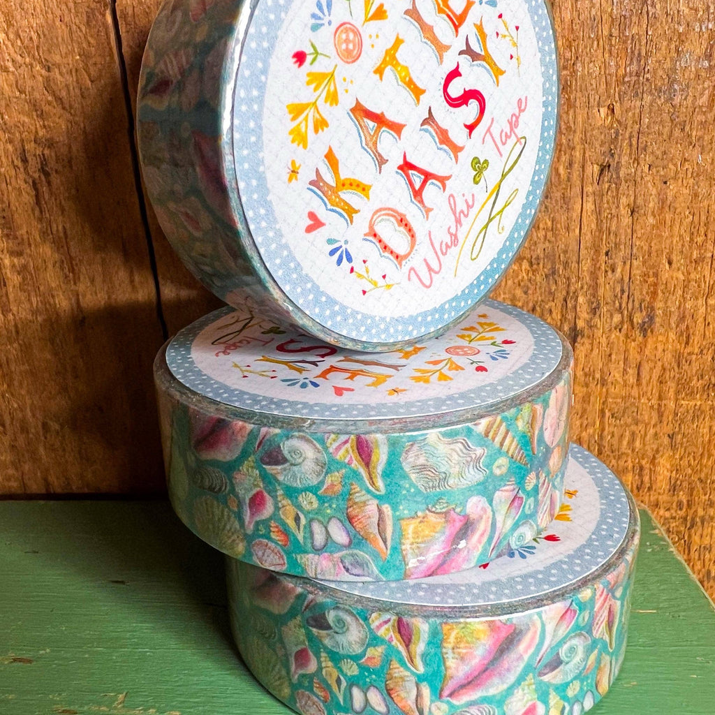 Seashell Washi Tape - Freshie & Zero Studio Shop