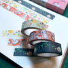 Cheeky Mushroom Pals Pink Washi Tape - Freshie & Zero Studio Shop