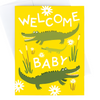 Gator Baby Greeting Card - Freshie & Zero Studio Shop