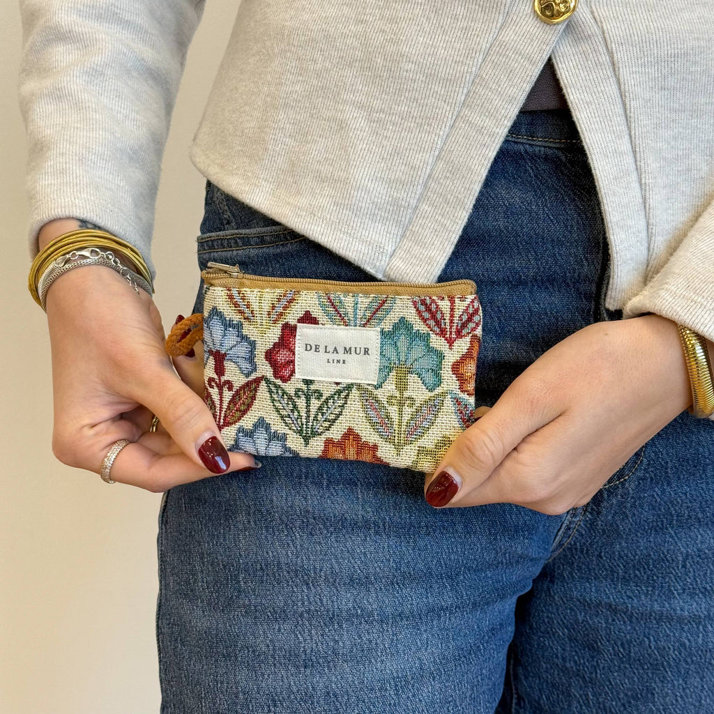 Coin Purse Flora - Freshie & Zero Studio Shop